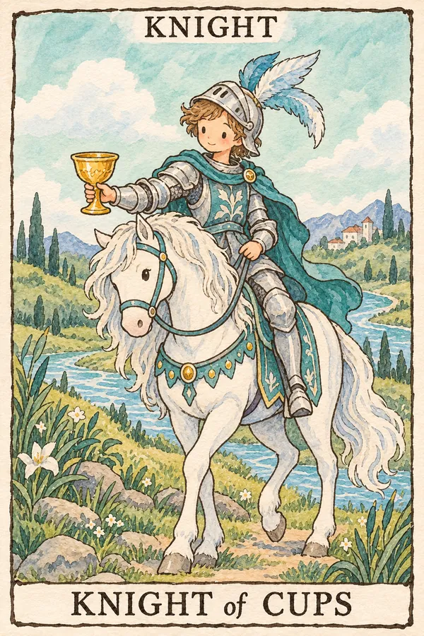 圣杯骑士 · Knight of Cups 圣杯骑士 · Knight of Cups