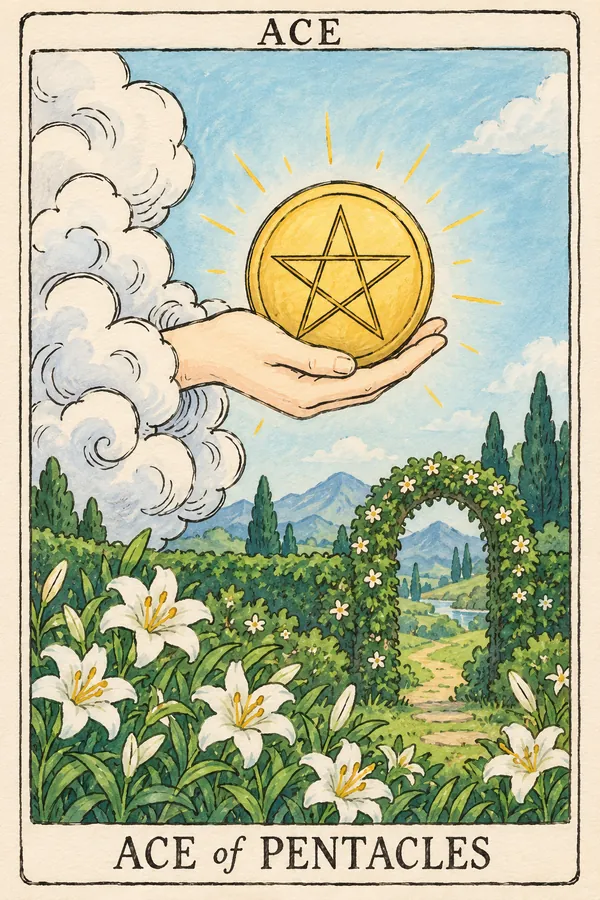 星币王牌 · Ace of Pentacles 星币王牌 · Ace of Pentacles