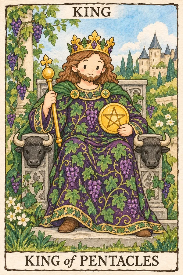星币国王 · King of Pentacles 星币国王 · King of Pentacles