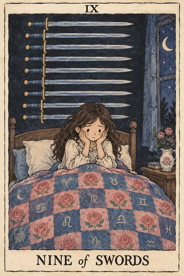 宝剑九 · Nine of Swords 宝剑九 · Nine of Swords
