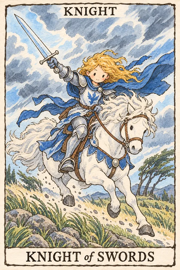宝剑骑士 · Knight of Swords 宝剑骑士 · Knight of Swords