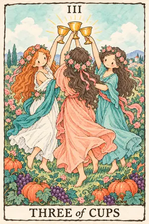 Three of Cups