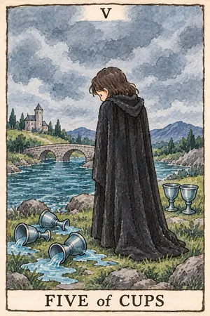 Five of Cups