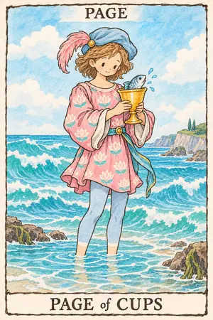 Page of Cups