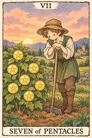 Seven of Pentacles