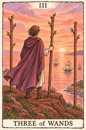 Three of Wands