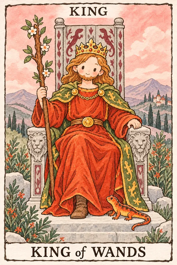 权杖国王 · King of Wands 权杖国王 · King of Wands